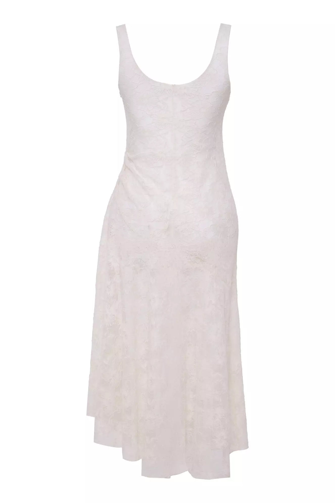 FRV White lace sleeveless midi dress - Aberdeen