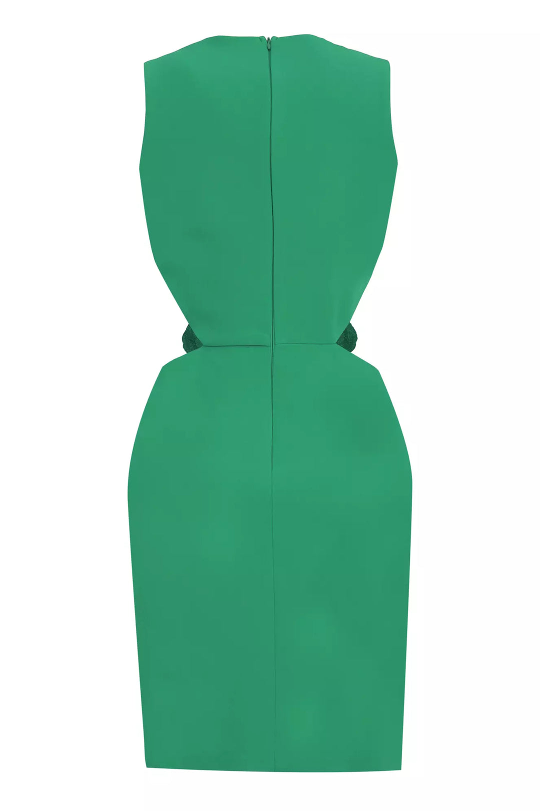 FRV Green crepe sleeveless mini dress - Winsen