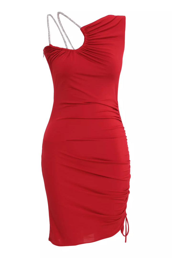 FRV Red sandy sleeveless mini dress - Dovzhansk