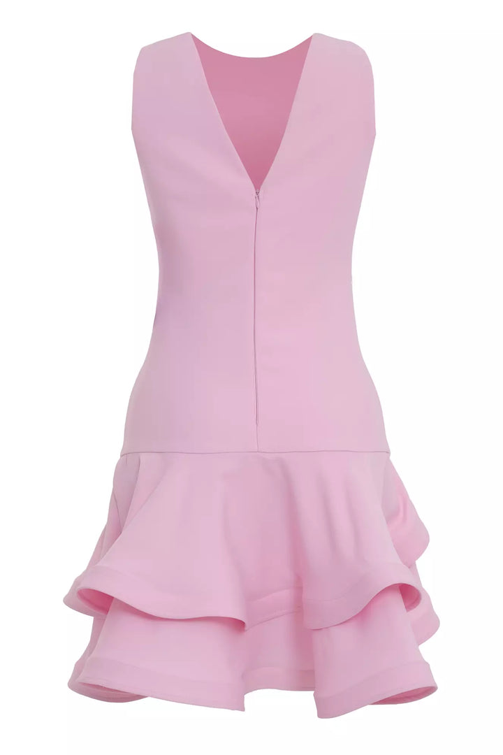 FRV Blush crepe sleeveless mini dress - Maravatío de Ocampo
