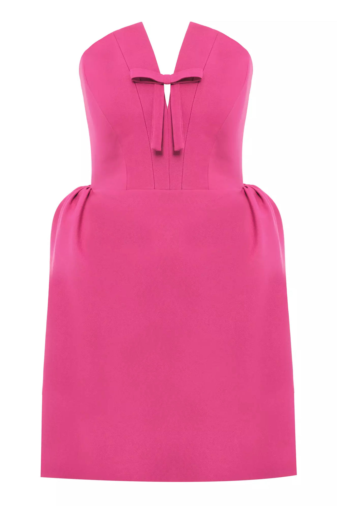 FRV Fuchsia crepe sleeveless mini dress - Horizon West
