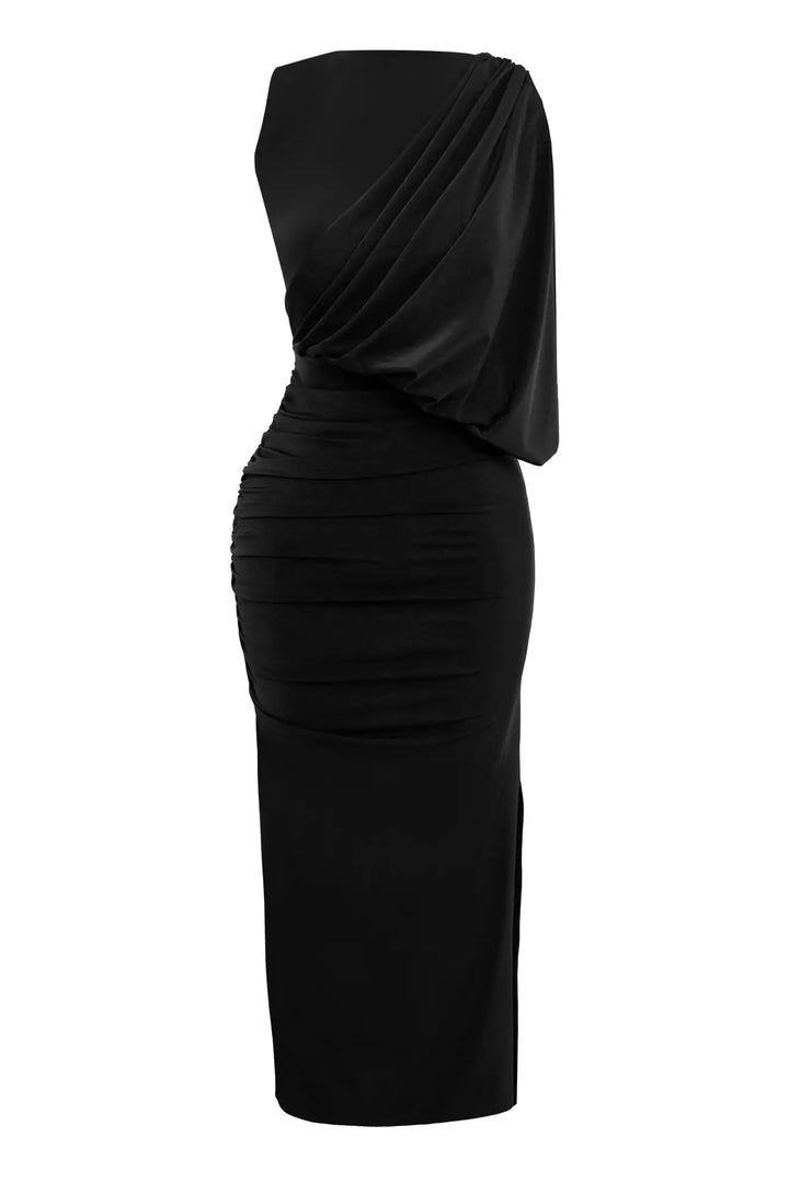FRV Black sandy sleeveless maxi dress - Bârlad