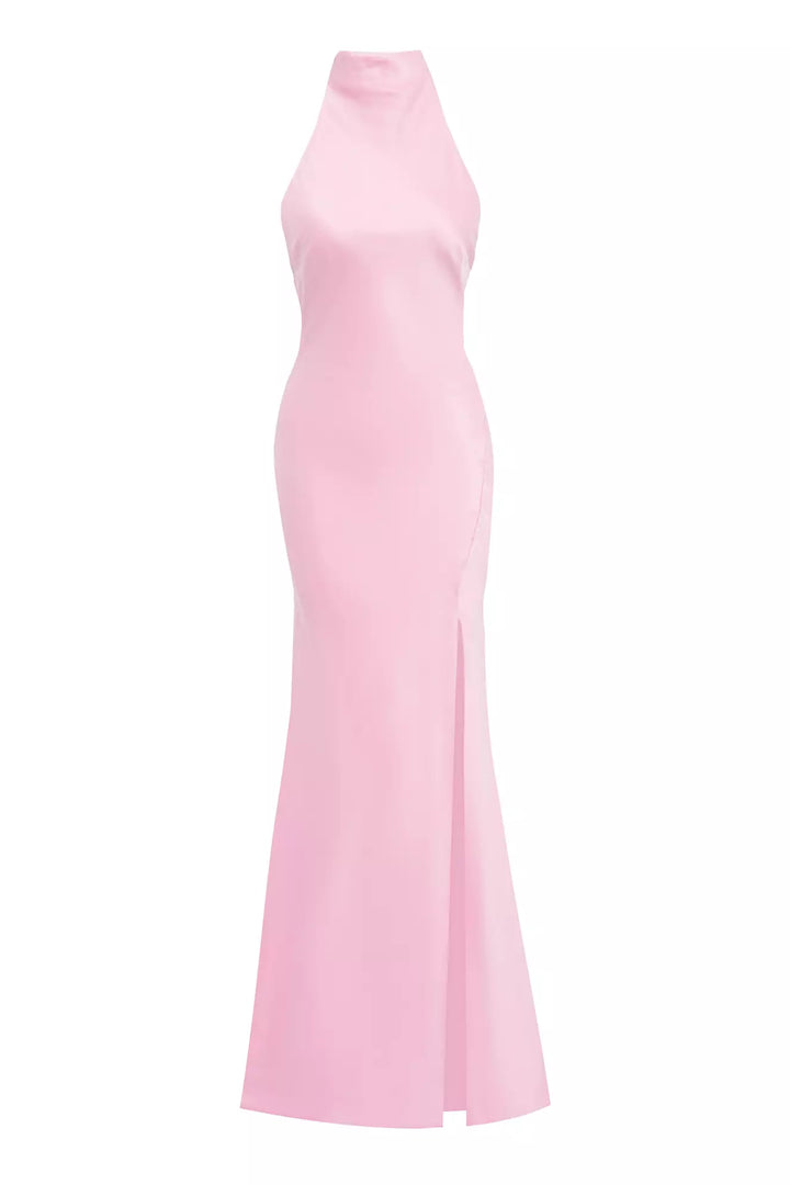 FRV Blush satin sleeveless long dress - Albany