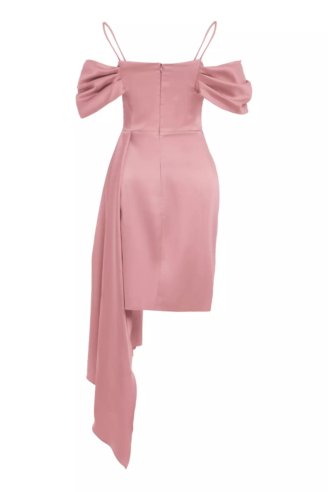 FRV Blush satin sleeveless mini dress - Woodlawn