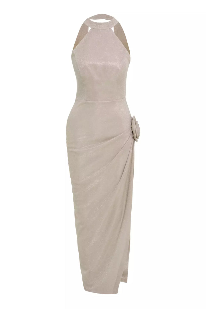 FRV Gold glare sleeveless long dress - Avignon