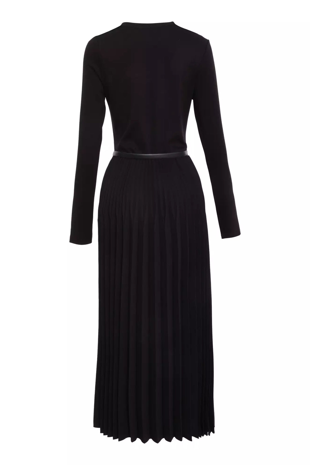 FRV Black knitted long sleeve maxi dress - Coeur dAlene