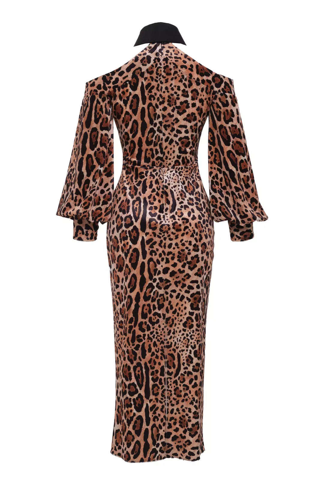 FRV Printed velvet long sleeve maxi dress - Segovia