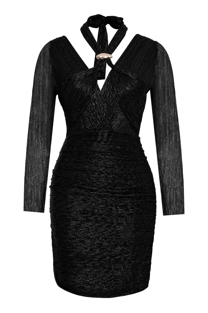 FRV Black moonlight sleeveless mini dress - Sorel-Tracy