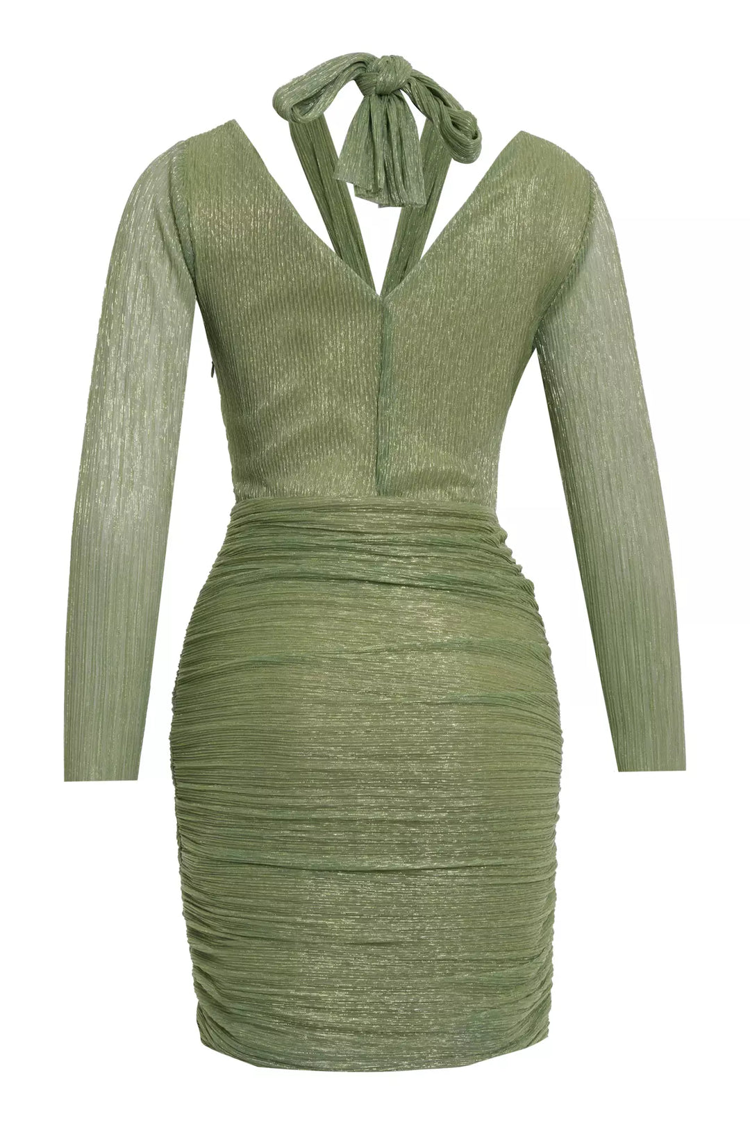 FRV Water green moonlight sleeveless mini dress - Bisceglie