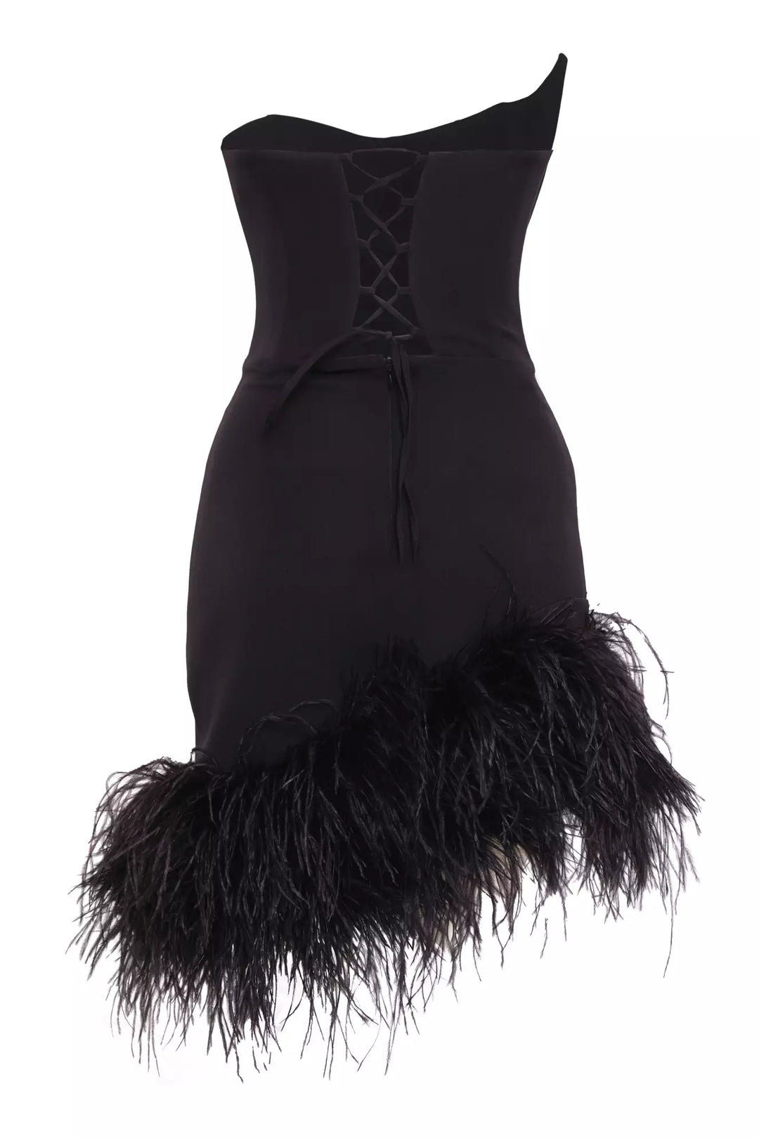 FRV Black crepe sleeveless mini dress - Tomar