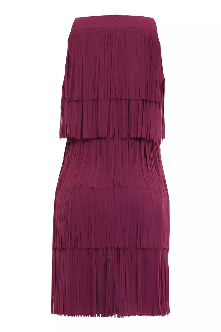 FRV Plum chiffon sleeveless mini dress - Lille