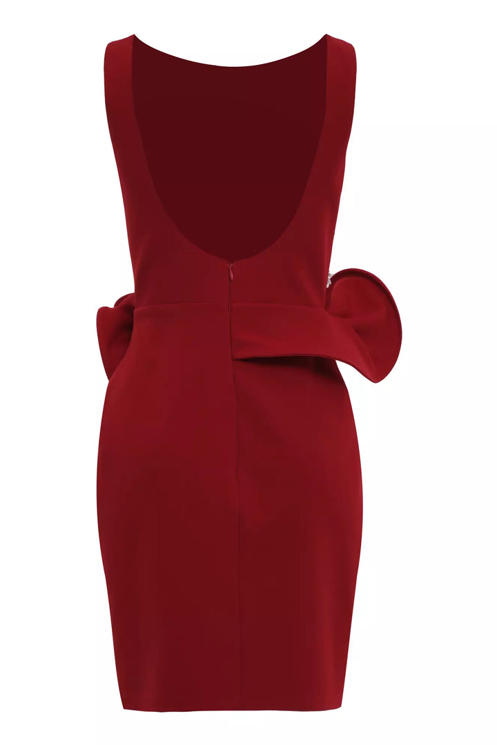 FRV Red crepe sleeveless mini dress - Plymouth
