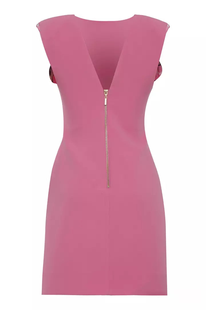 FRV Pink crepe sleeveless mini dress - Fort Smith