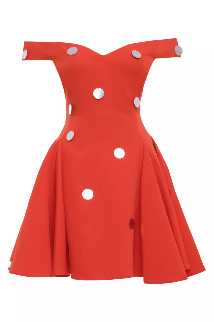 FRV Latte crepe sleeveless mini dress - Výronas