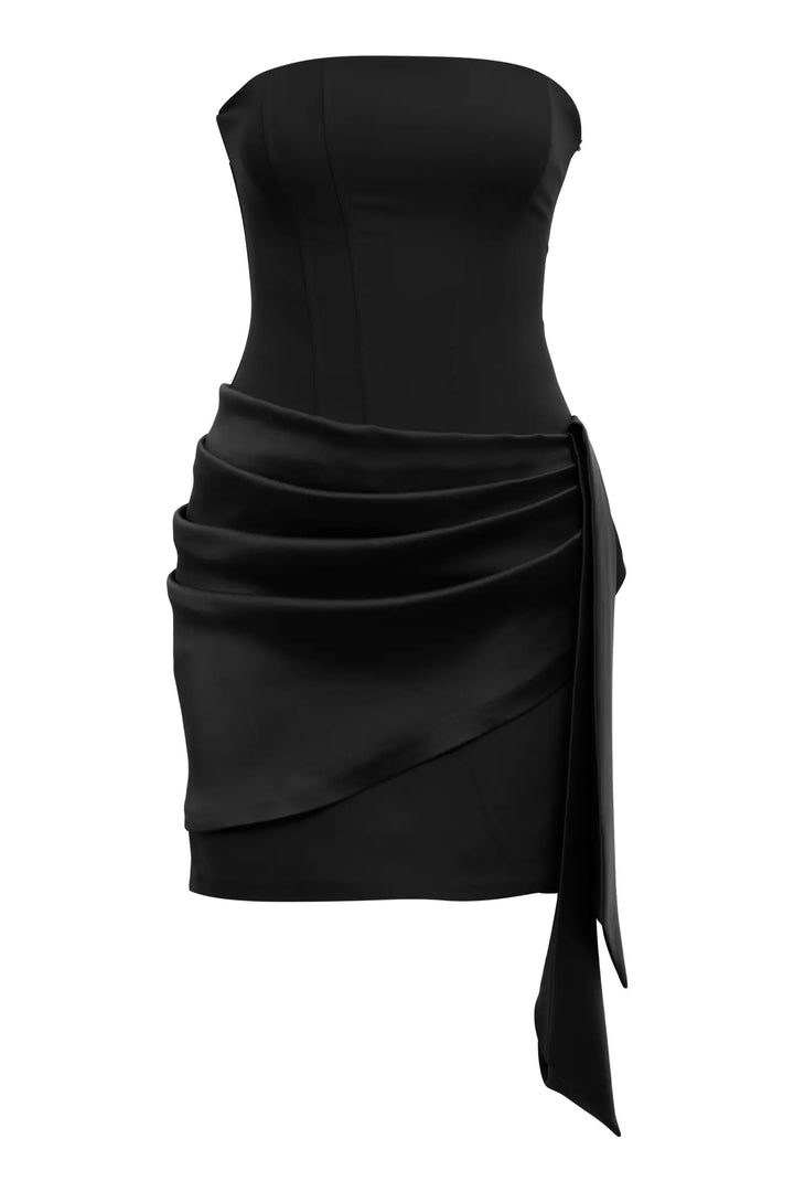 FRV Black crepe sleeveless mini dress - Alcorcón