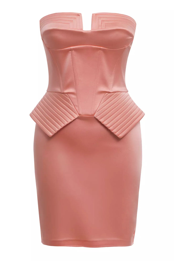 FRV Printed satin sleeveless mini dress - Flensburg