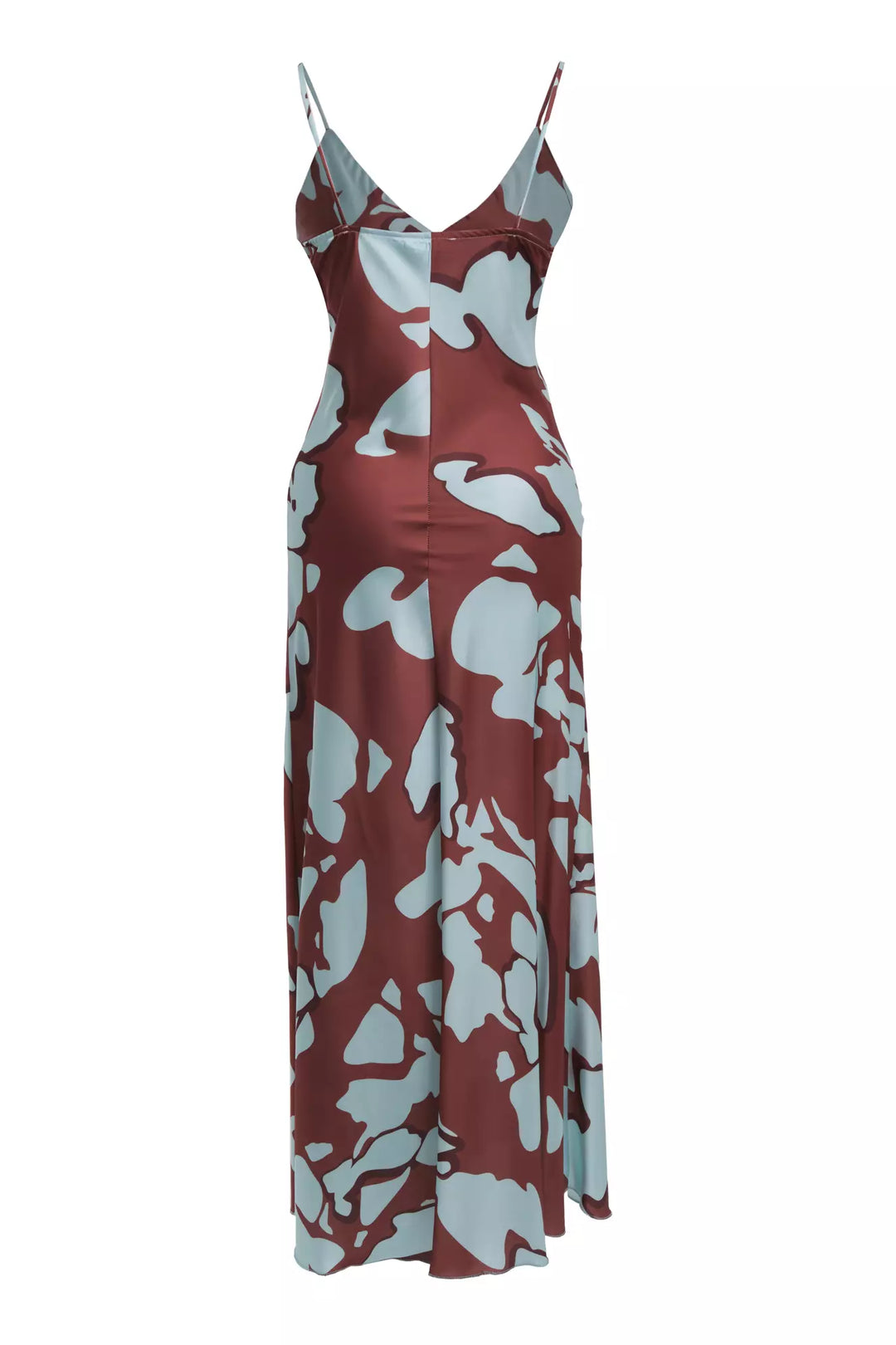 FRV Printed satin sleeveless midi dress - Lynnwood