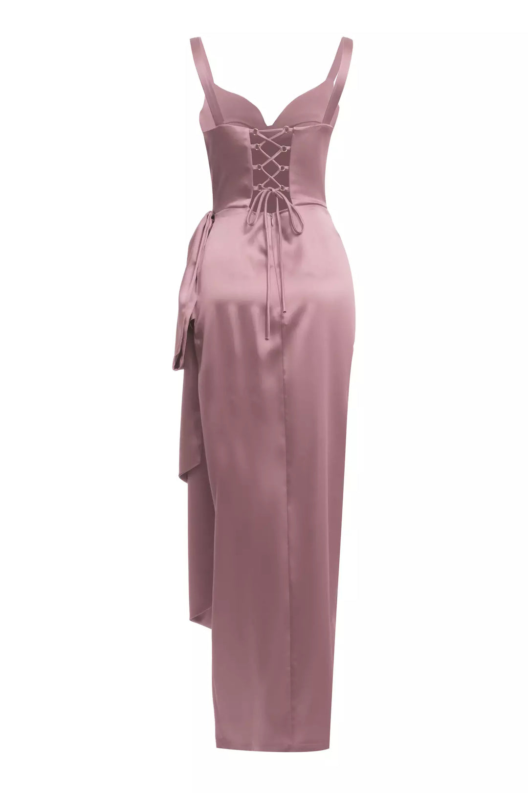 FRV Blush satin sleeveless long dress - East Kelowna