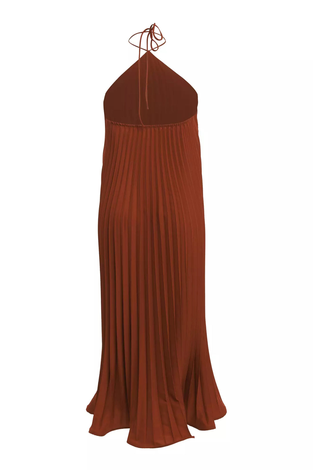FRV Printed satin sleeveless midi dress - Kerkrade