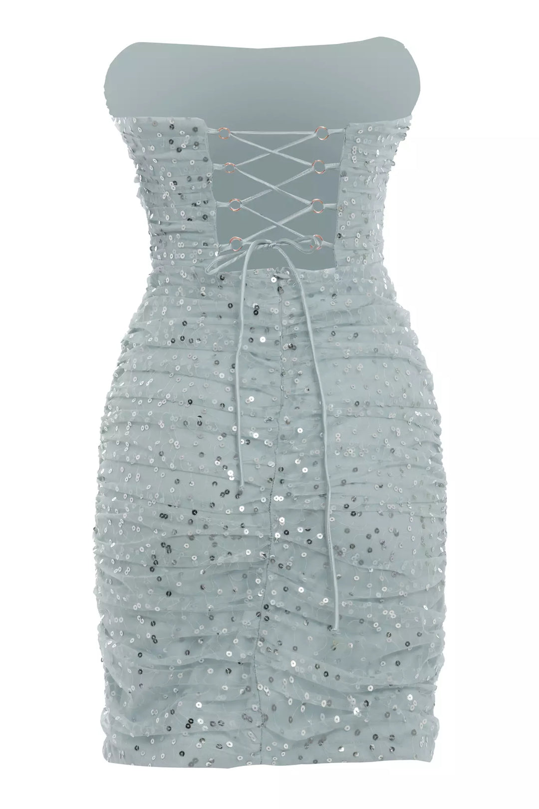 FRV Mint green crepe strapless mini dress - Ashford