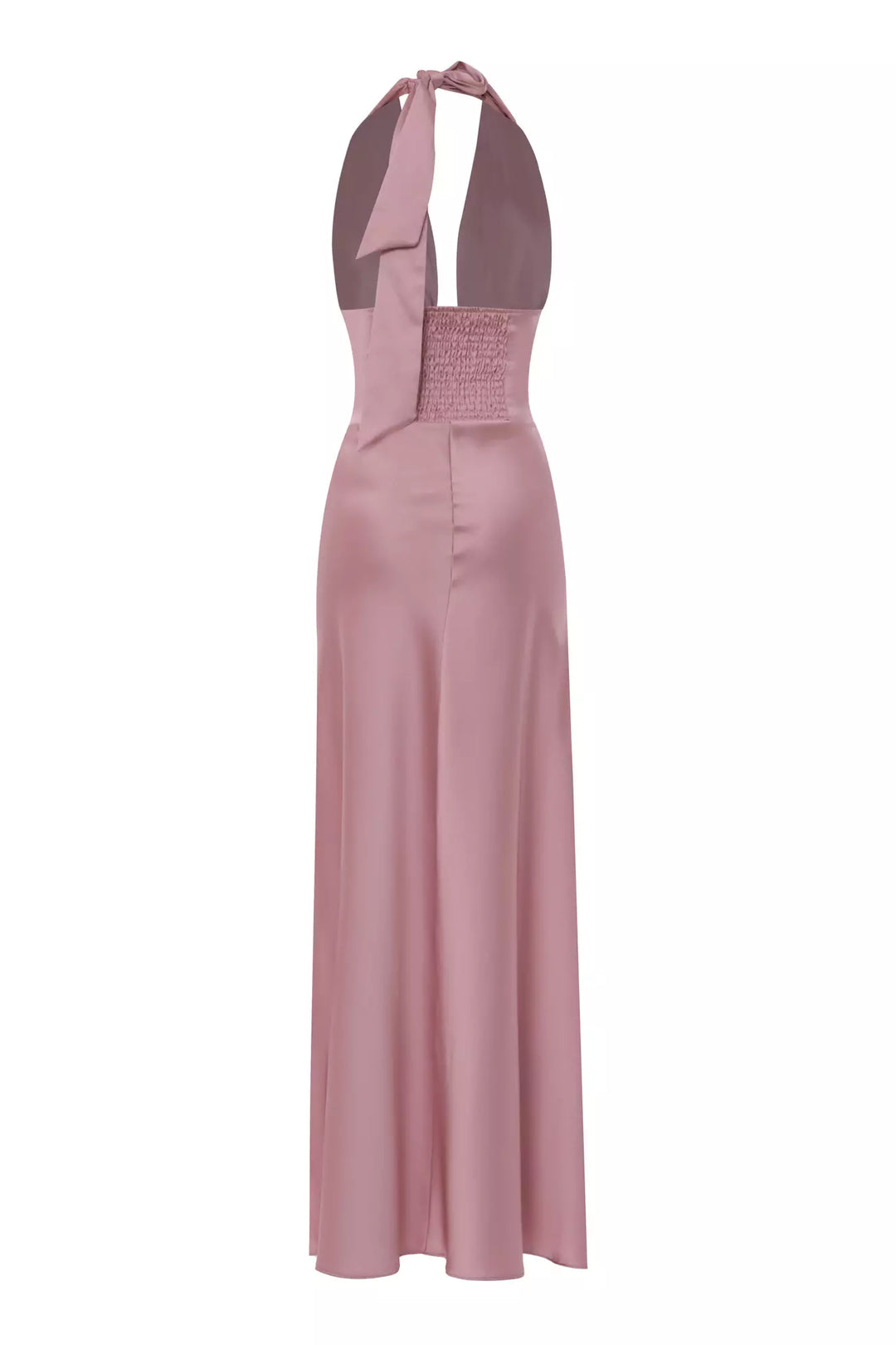 FRV Blush satin sleeveless midi dress - Colima