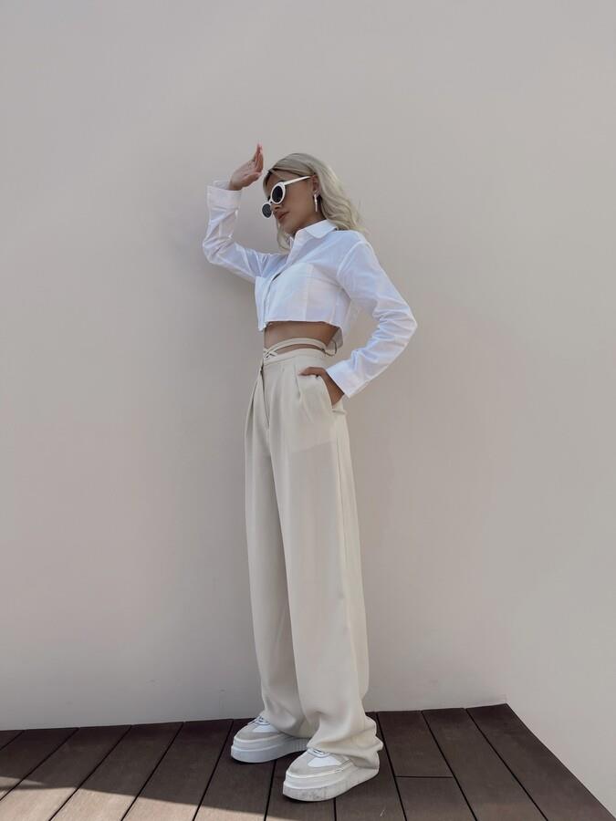 HLLY Women Alonzo Pants Beige - Newbury