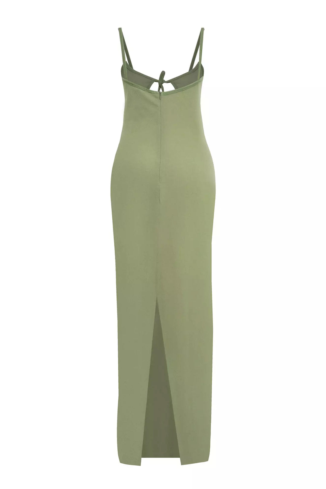 FRV Green knitted sleeveless long dress - Beckum