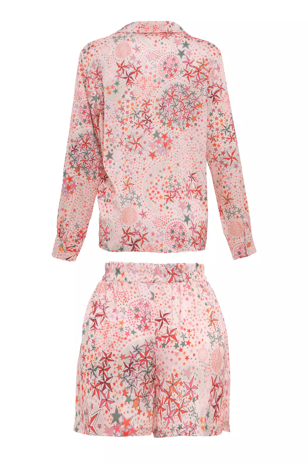 FRV satin long sleeve mini set - Amarillo