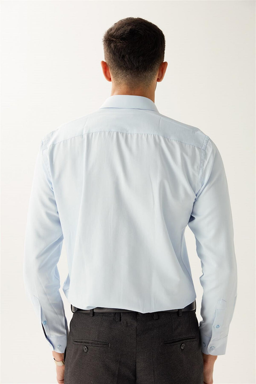 MPL Men's Long Sleeve Satin Shirt 2097 - Richmond