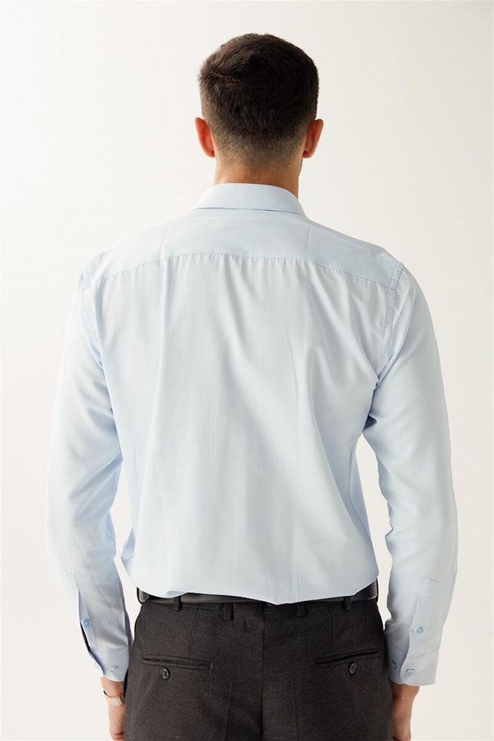 MPL Men's Long Sleeve Satin Shirt 2097 - Richmond