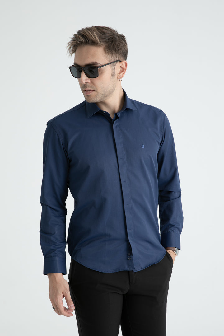 MPL Men's Long Sleeve Satin Shirt 2097 - Conroe