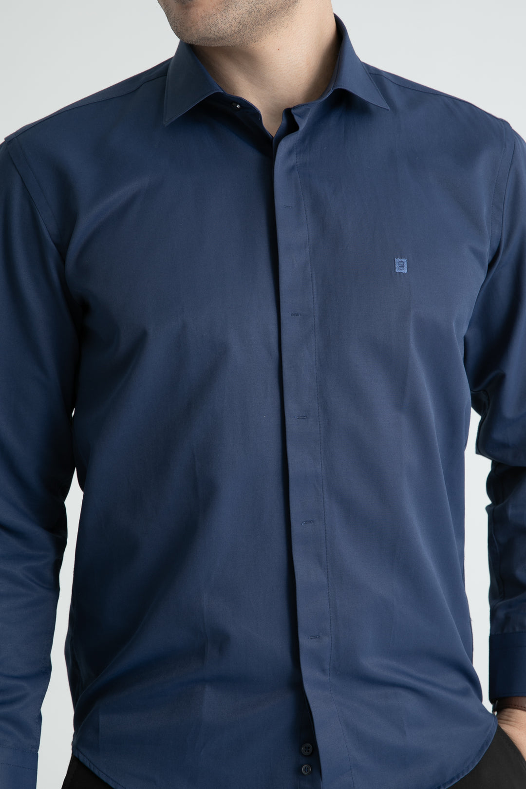 MPL Men's Long Sleeve Satin Shirt 2097 - Conroe