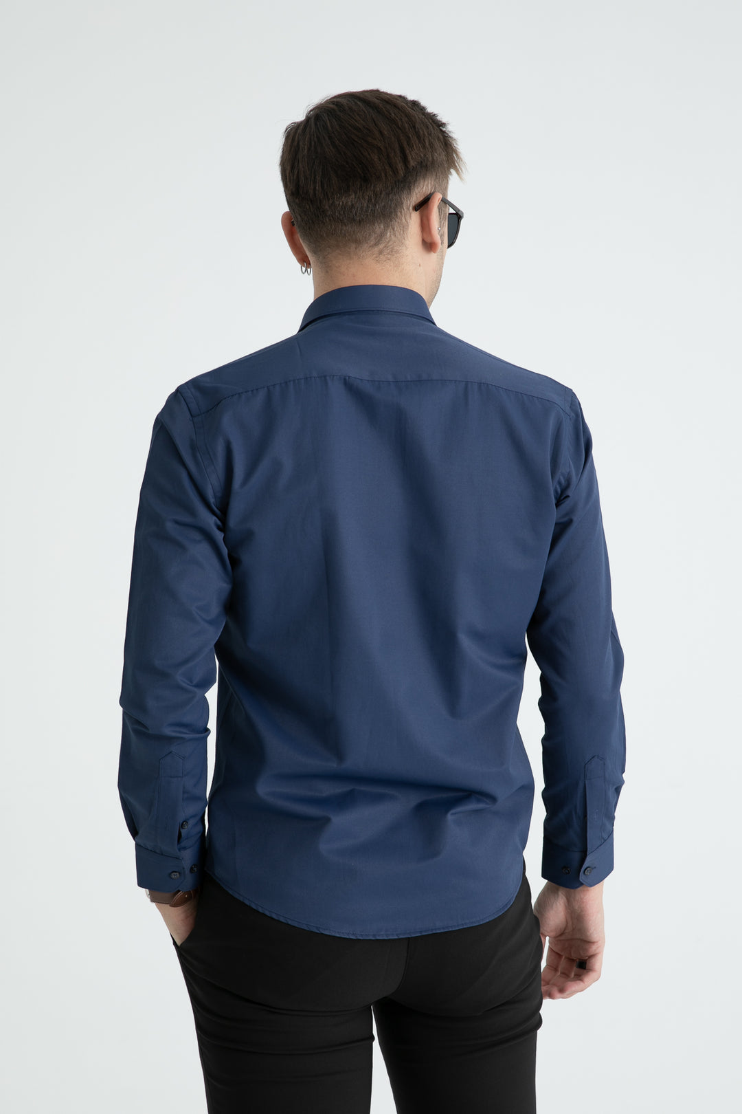 MPL Men's Long Sleeve Satin Shirt 2097 - Conroe