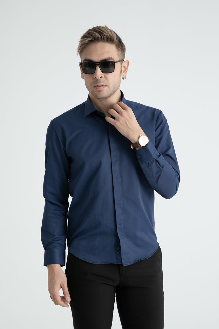 MPL Men's Long Sleeve Satin Shirt 2097 - Conroe