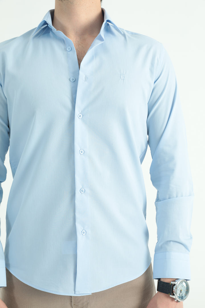 MPL Men's Long Sleeve Satin Shirt 2097 - Lierre