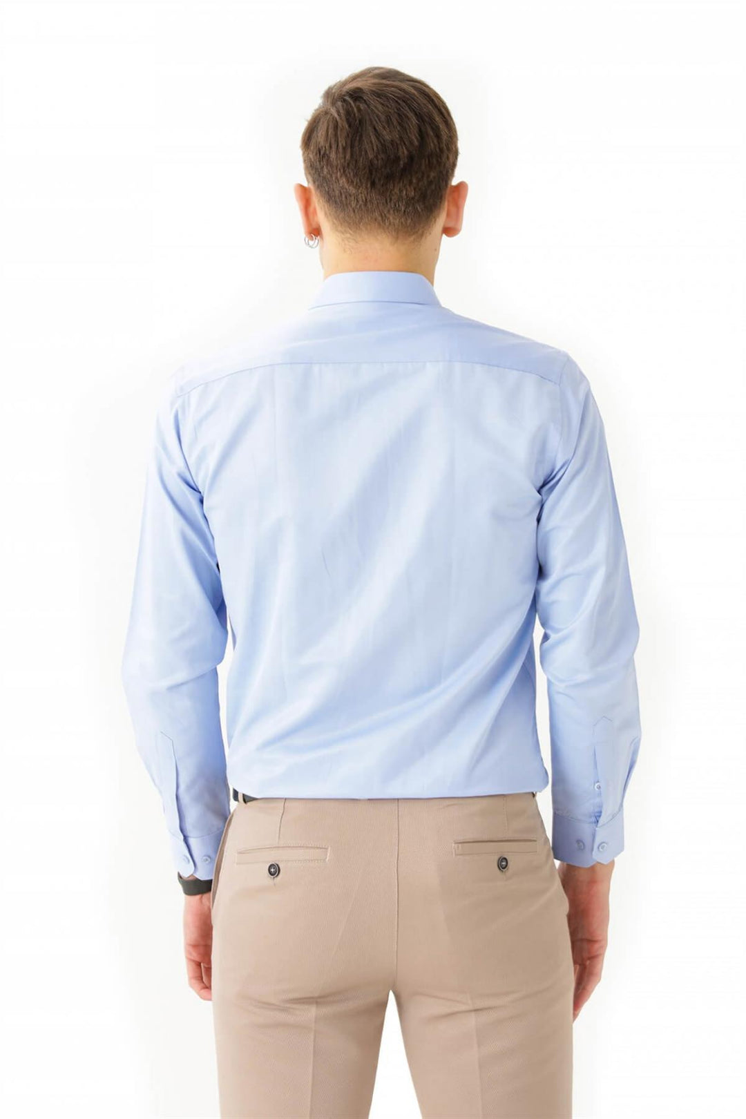 MPL Men's Long Sleeve Satin Shirt 2097 - Lierre