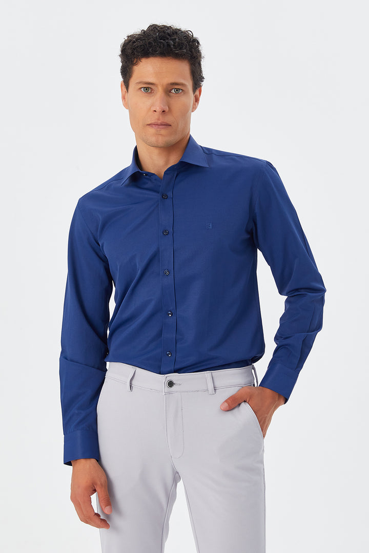 MPL Men's Long Sleeve Slimfit Shirt 2144 - Pachuca