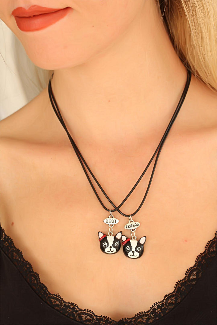 EBJ Dog Figured Best Friends Necklace - Greenford