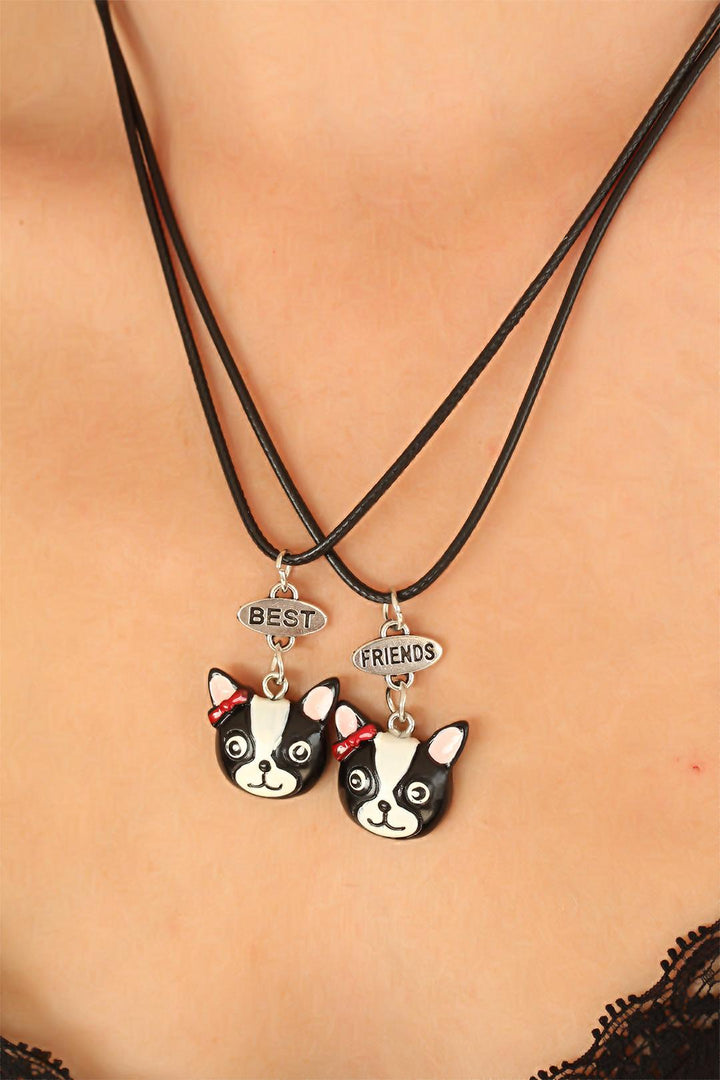 EBJ Dog Figured Best Friends Necklace - Greenford