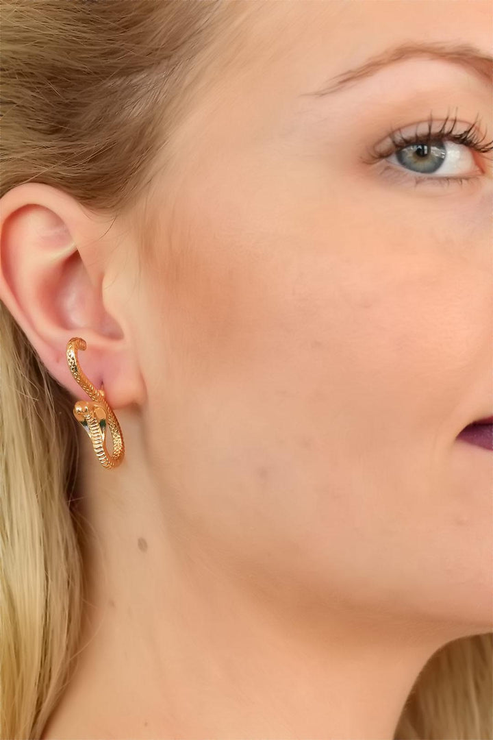 EBJ Snake Design Women's Earrings - Manalapan