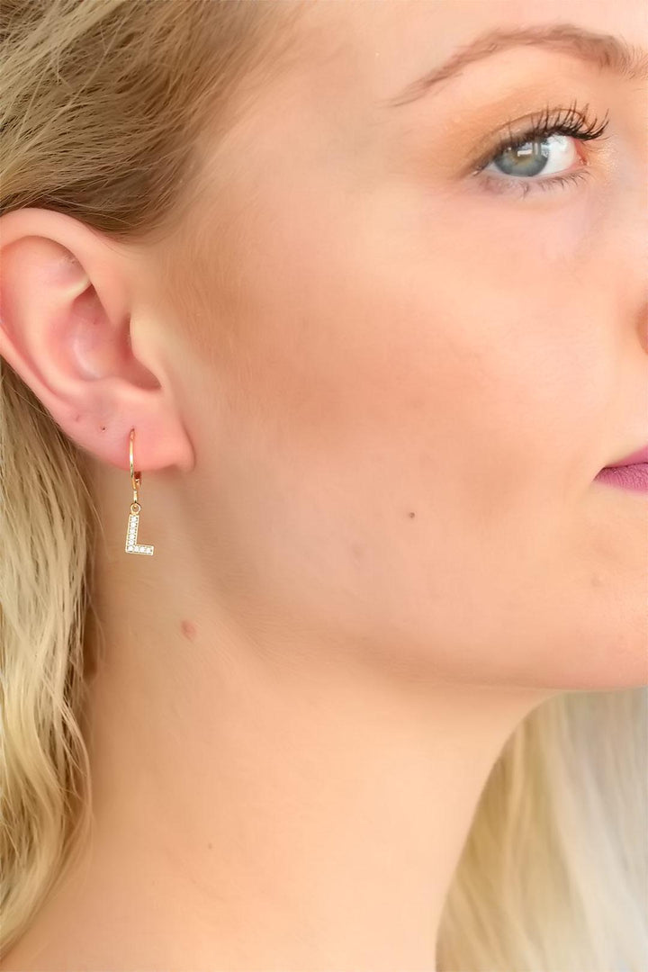 EBJ L Letter Women's Earring - Collado-Villalba