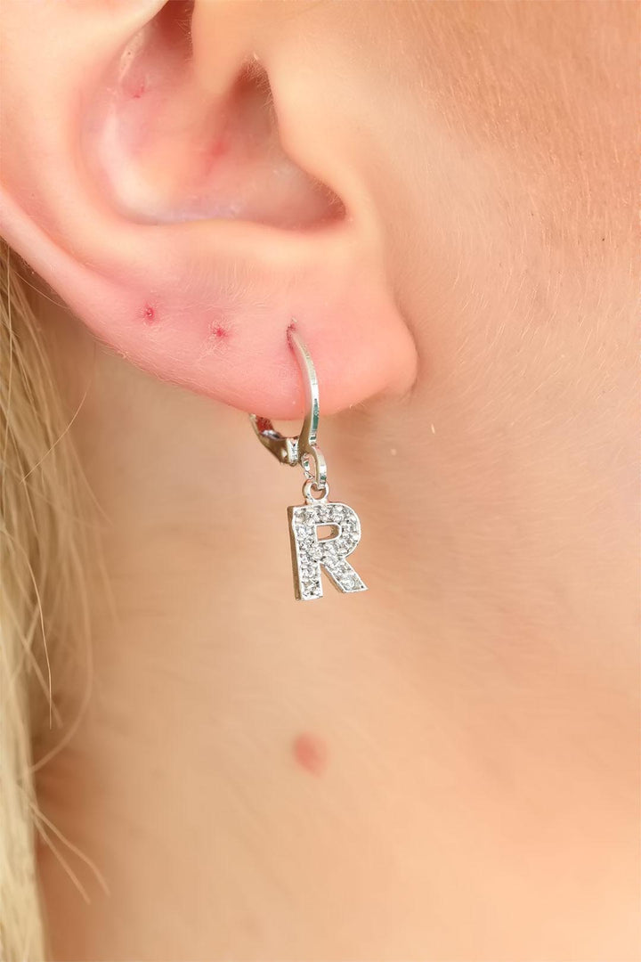 EBJ R Letter Women's Earring - San Francisco