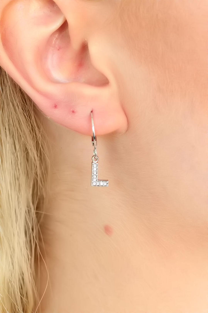 EBJ L Letter Women's Earring - Basingstoke