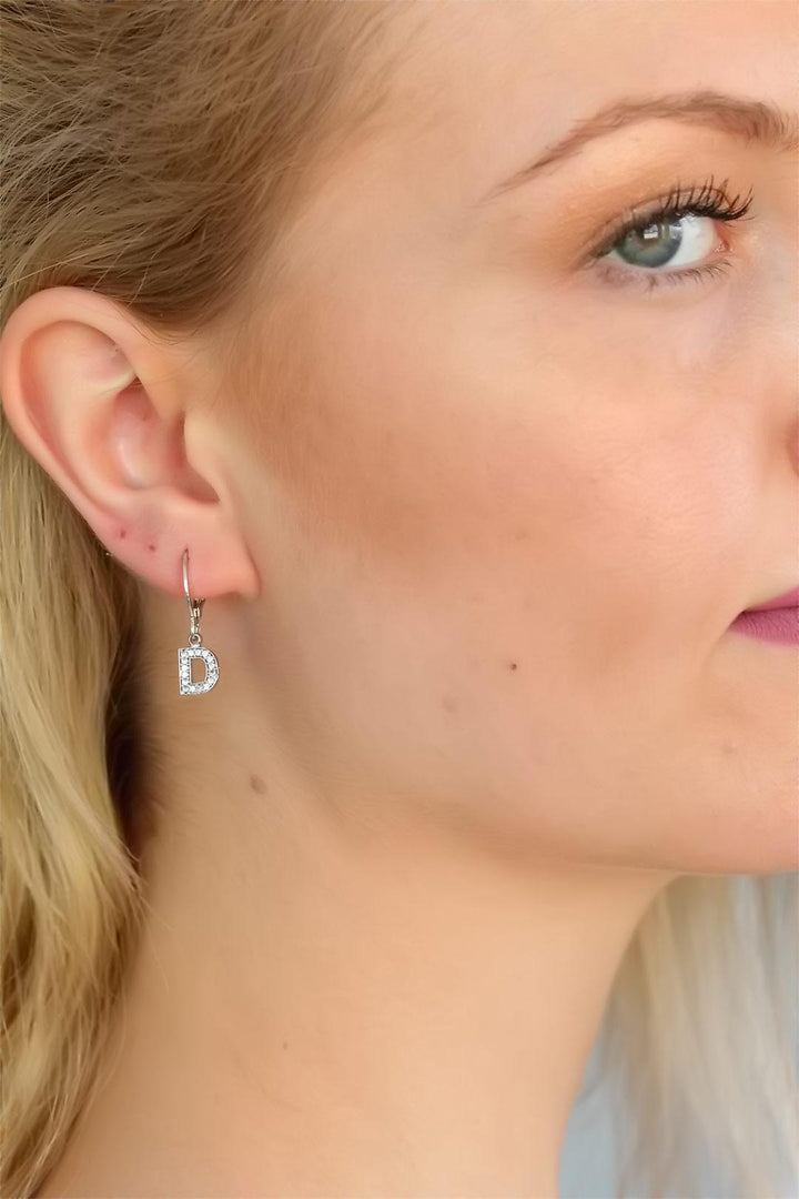 EBJ D Letter Women's Earring - Irákleio