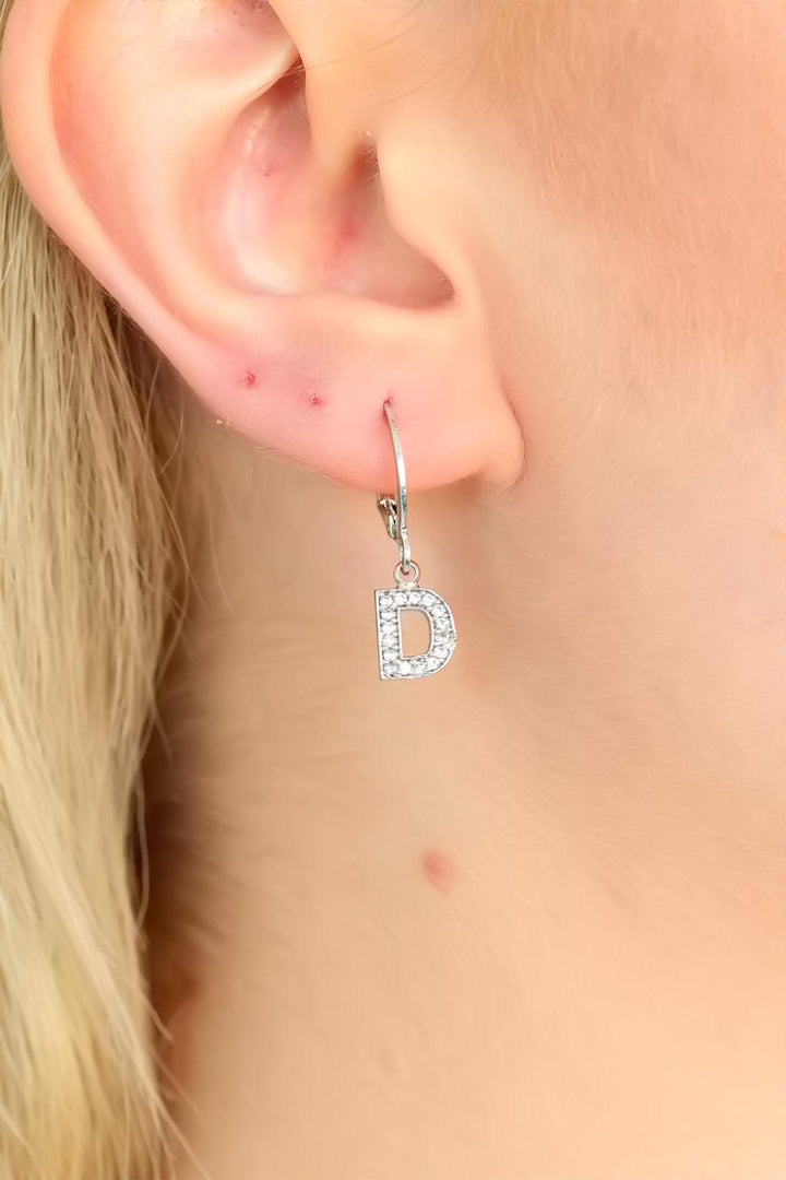 EBJ D Letter Women's Earring - Irákleio