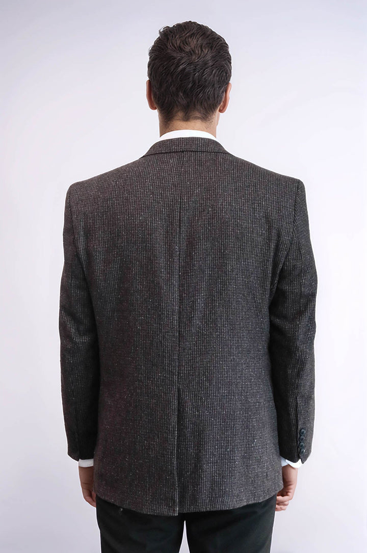 WSS 4 Drop Regular Cut Anthracite Men Blazer  - Townsville
