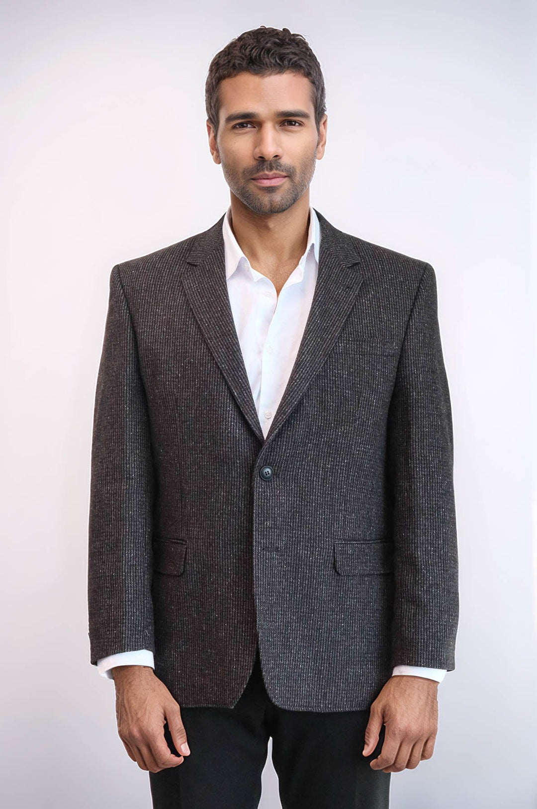 WSS 4 Drop Regular Cut Anthracite Men Blazer  - Townsville