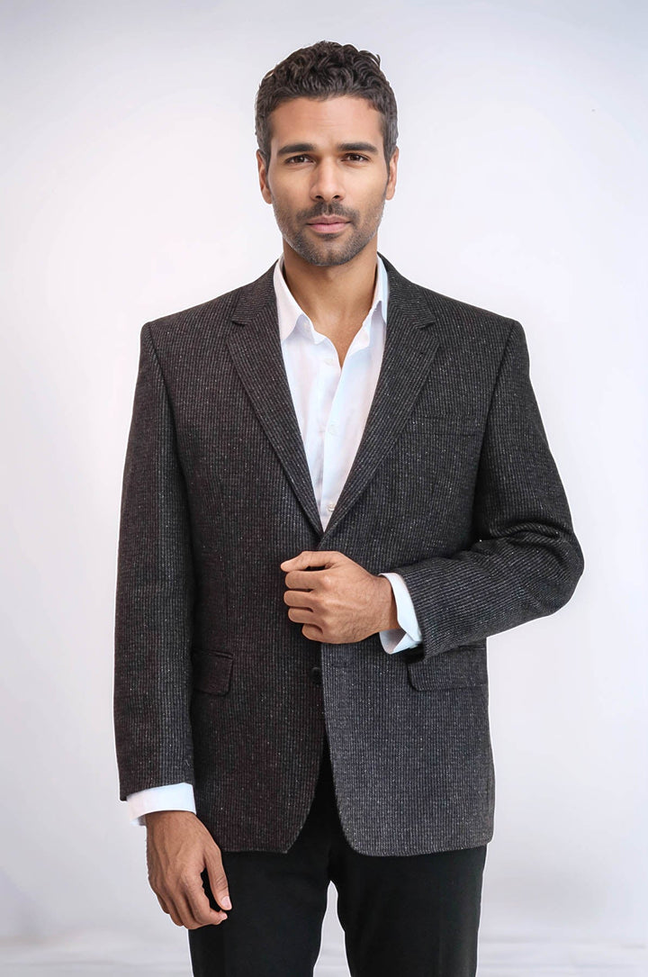 WSS 4 Drop Regular Cut Anthracite Men Blazer  - Townsville