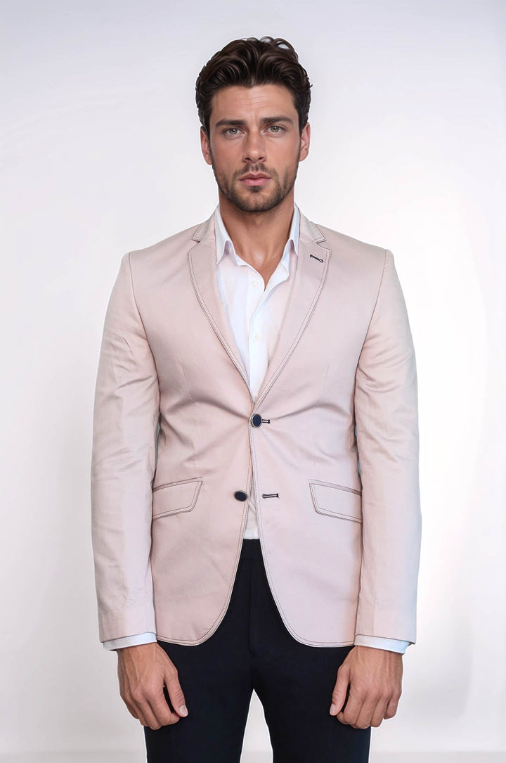 WSS Patched Light Beige Blazer  - Manchester