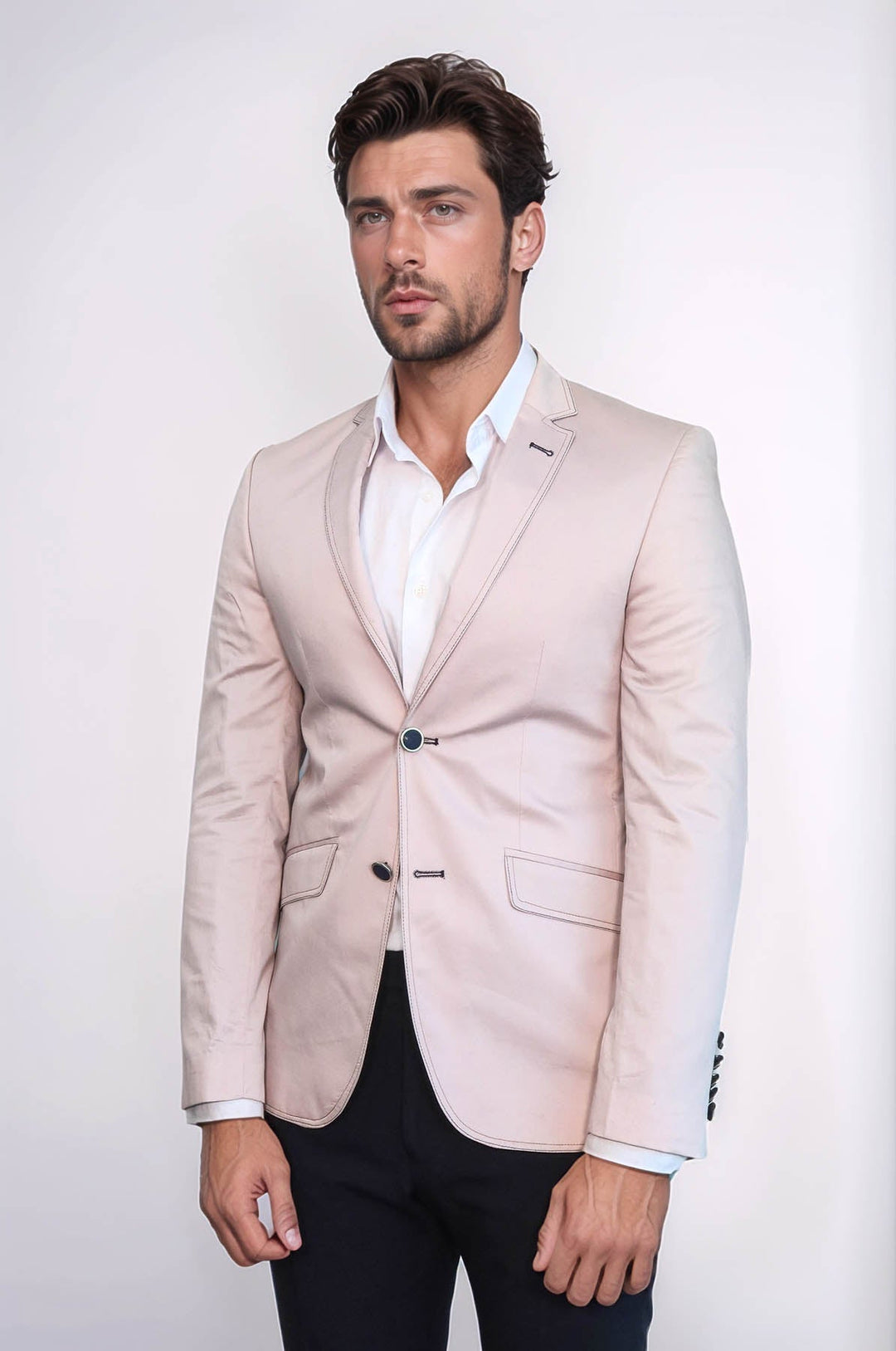 WSS Patched Light Beige Blazer  - Manchester